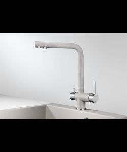 Mixer tap NERO ROCK NERO ROCK- photo 2