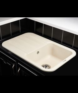 Kitchen sink LIRA 1B1D ECRU LIRA 1B1D ECRU- photo 2