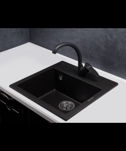 Mixer tap GUS KG2511 BLACK GUS KG2511 BLACK- photo 2
