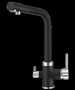 Mixer tap GEOS DEEP BLACK GEOS DEEP BLACK- photo 1