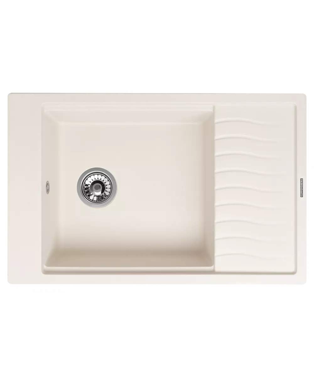 Kitchen sink MILA 1B1D WHITE