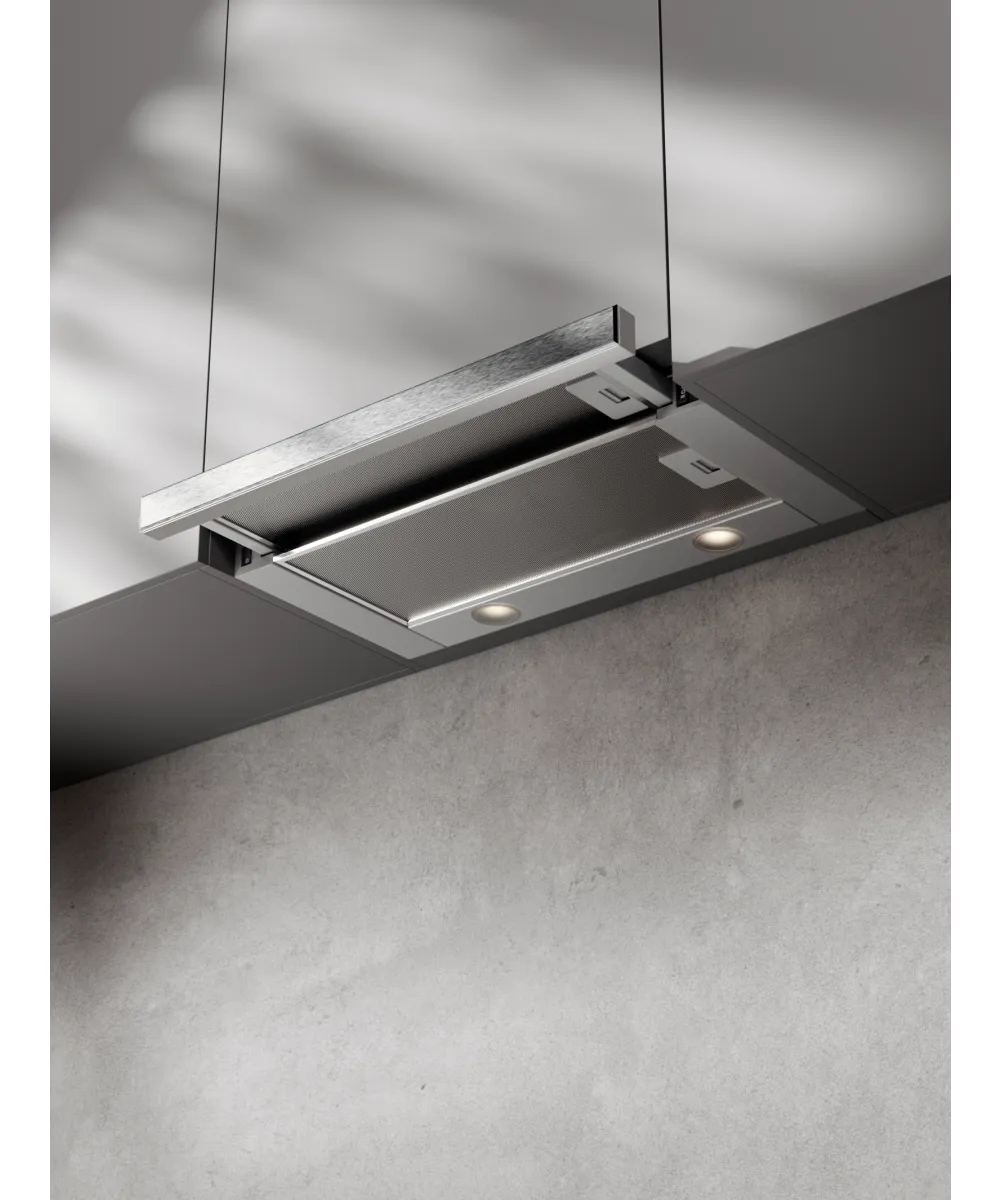 Телескопическая вытяжка встраиваемая SLIMTURBO 60 X