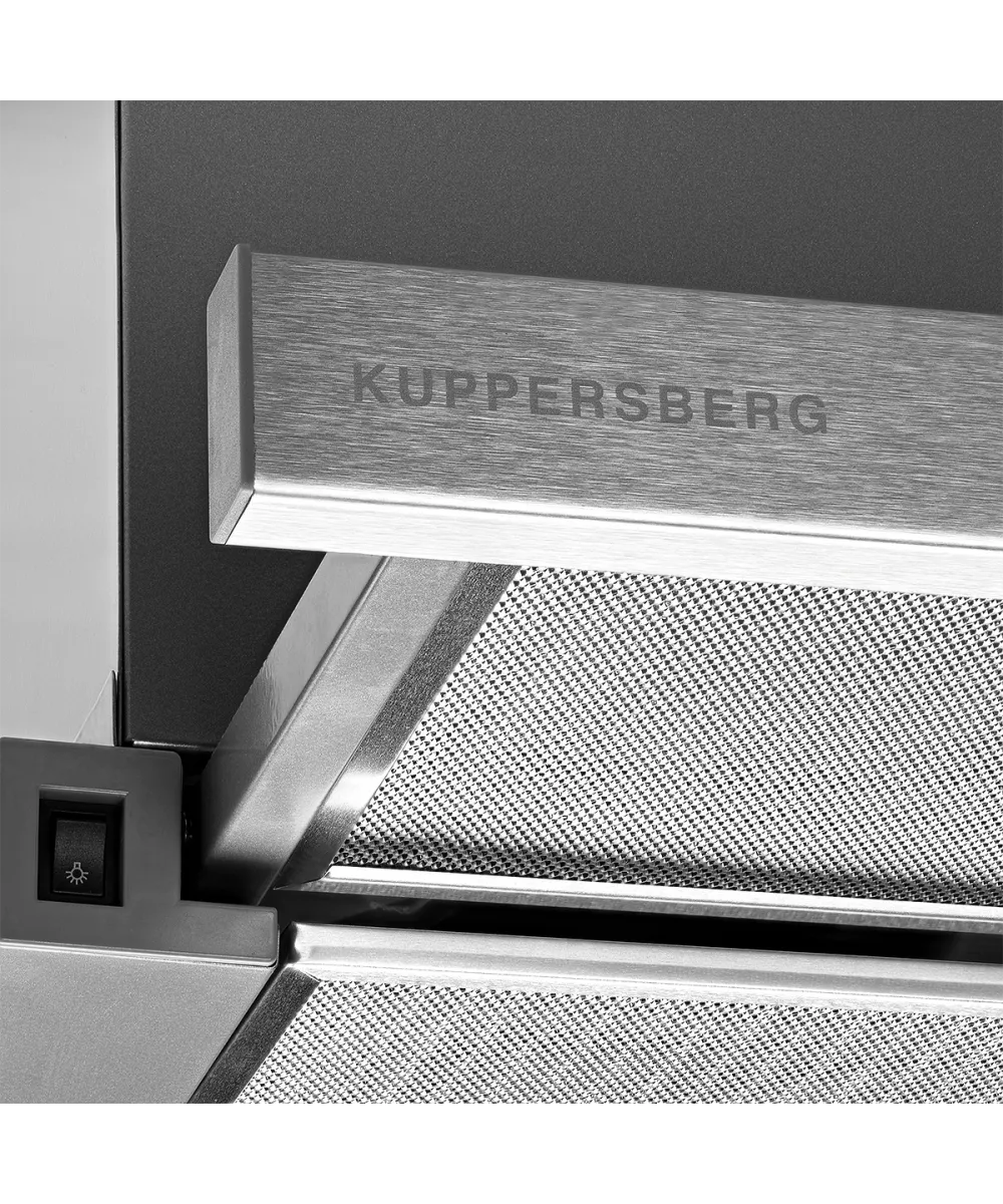 Телескопическая вытяжка встраиваемая SLIMTURBO 60 X