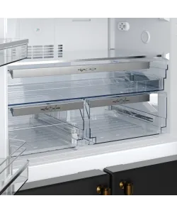 Freestanding refrigerator NMFV 18591 BK Bronze