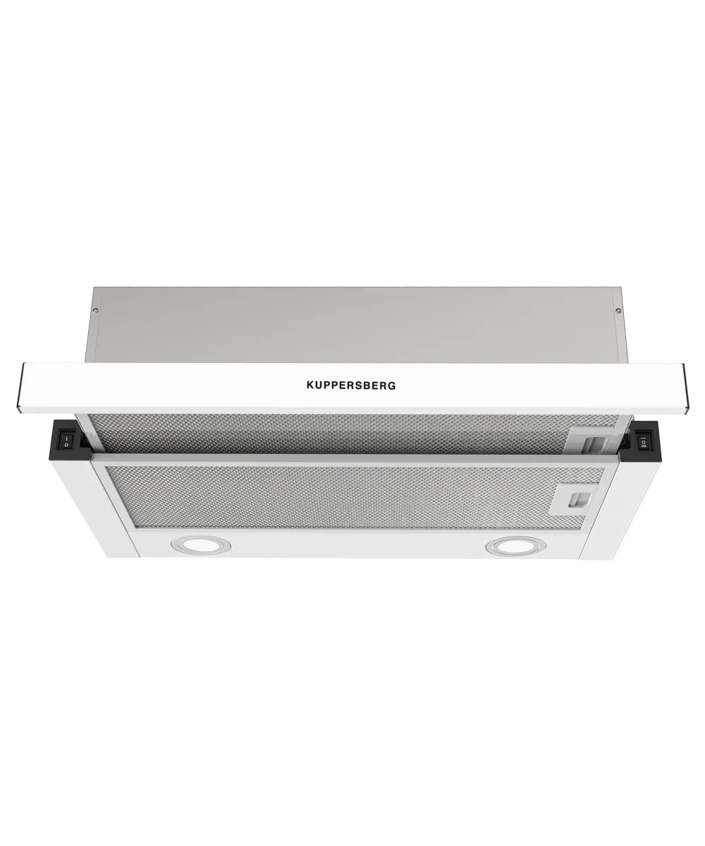 Телескопическая вытяжка встраиваемая SLIMHIT 60 WG