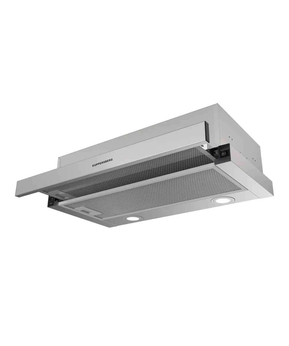 Телескопическая вытяжка встраиваемая SLIMDUAL 60 X