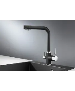 Mixer tap GEOS DEEP BLACK