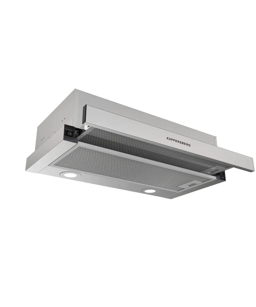 Телескопическая вытяжка встраиваемая SLIMDUAL 60 X