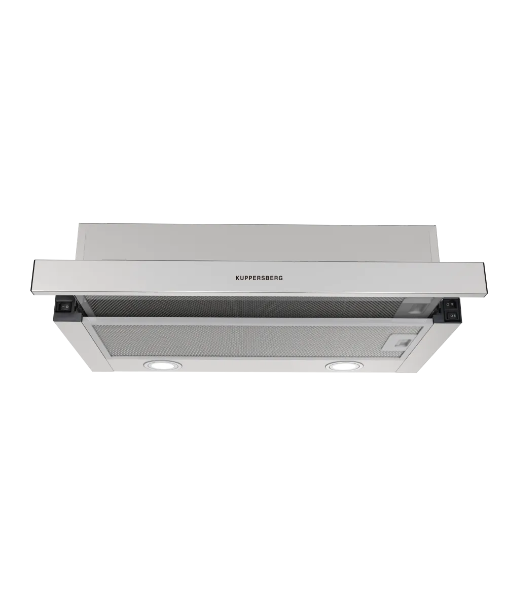 Телескопическая вытяжка встраиваемая SLIMDUAL 60 X