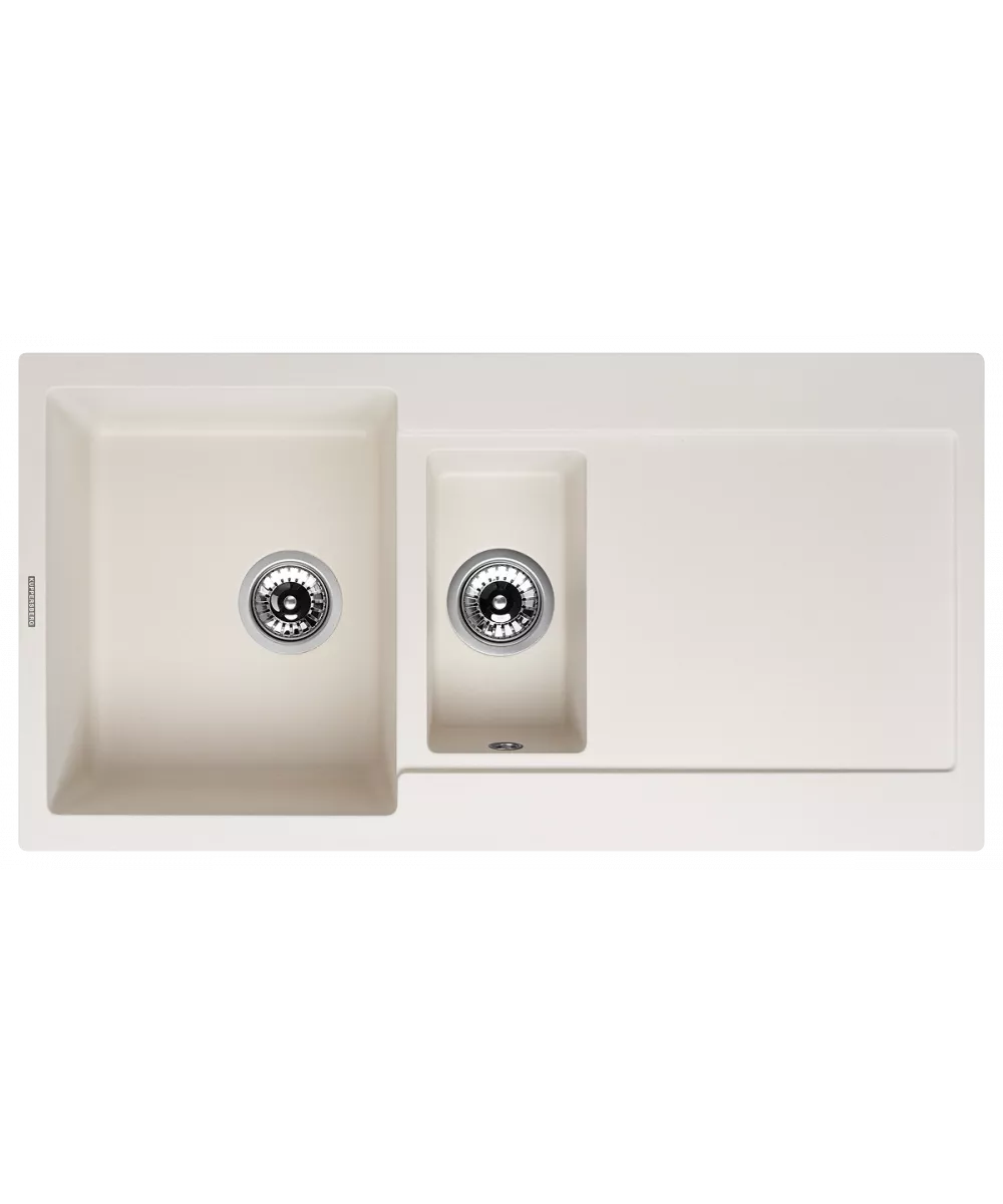 Kitchen sink MODENA 1,5B2D WHITE