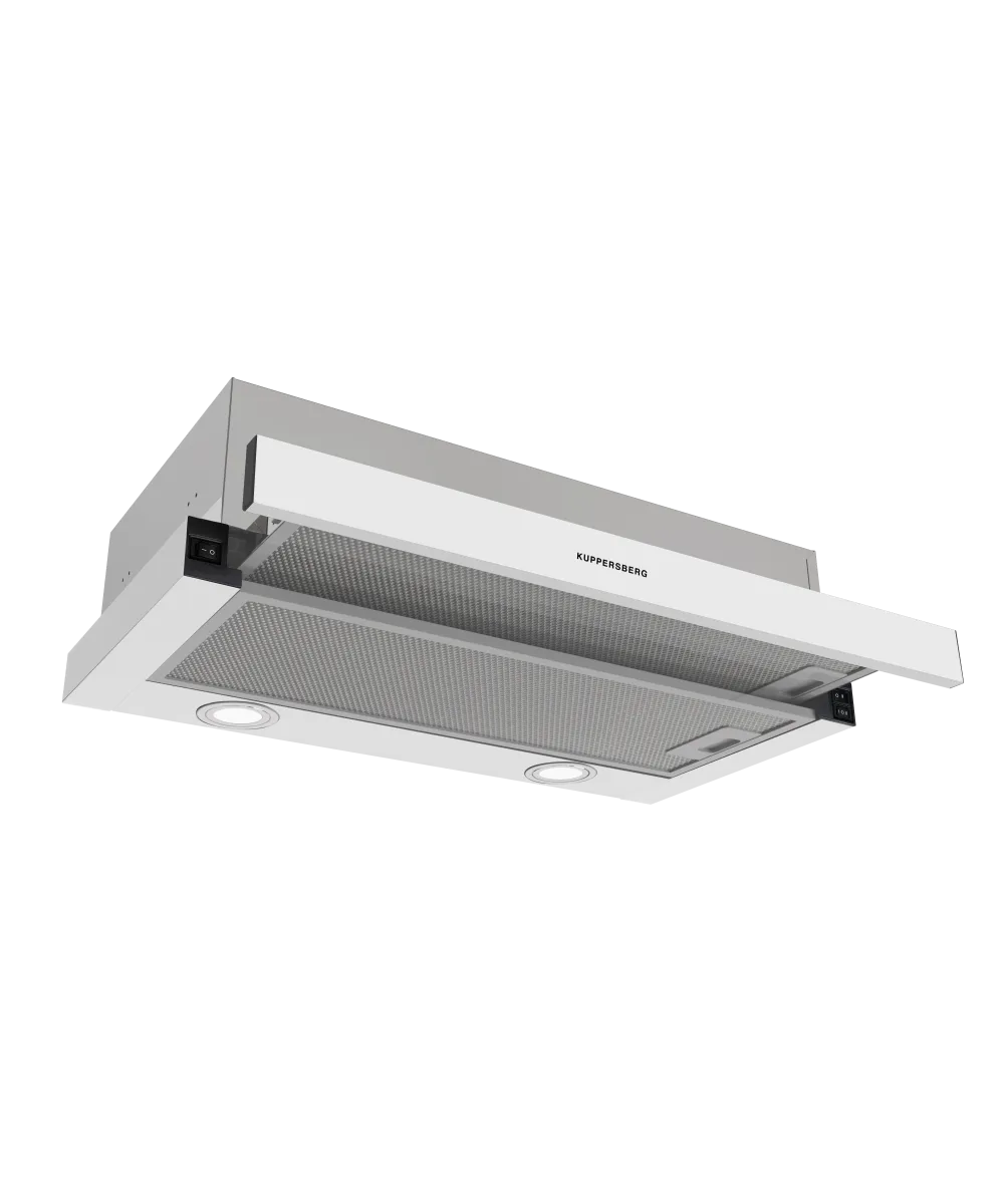 Телескопическая вытяжка встраиваемая SLIMDUAL 60 W