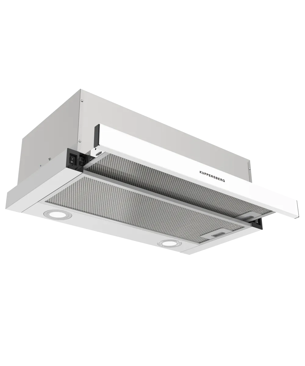 Телескопическая вытяжка встраиваемая SLIMHIT 60 WG