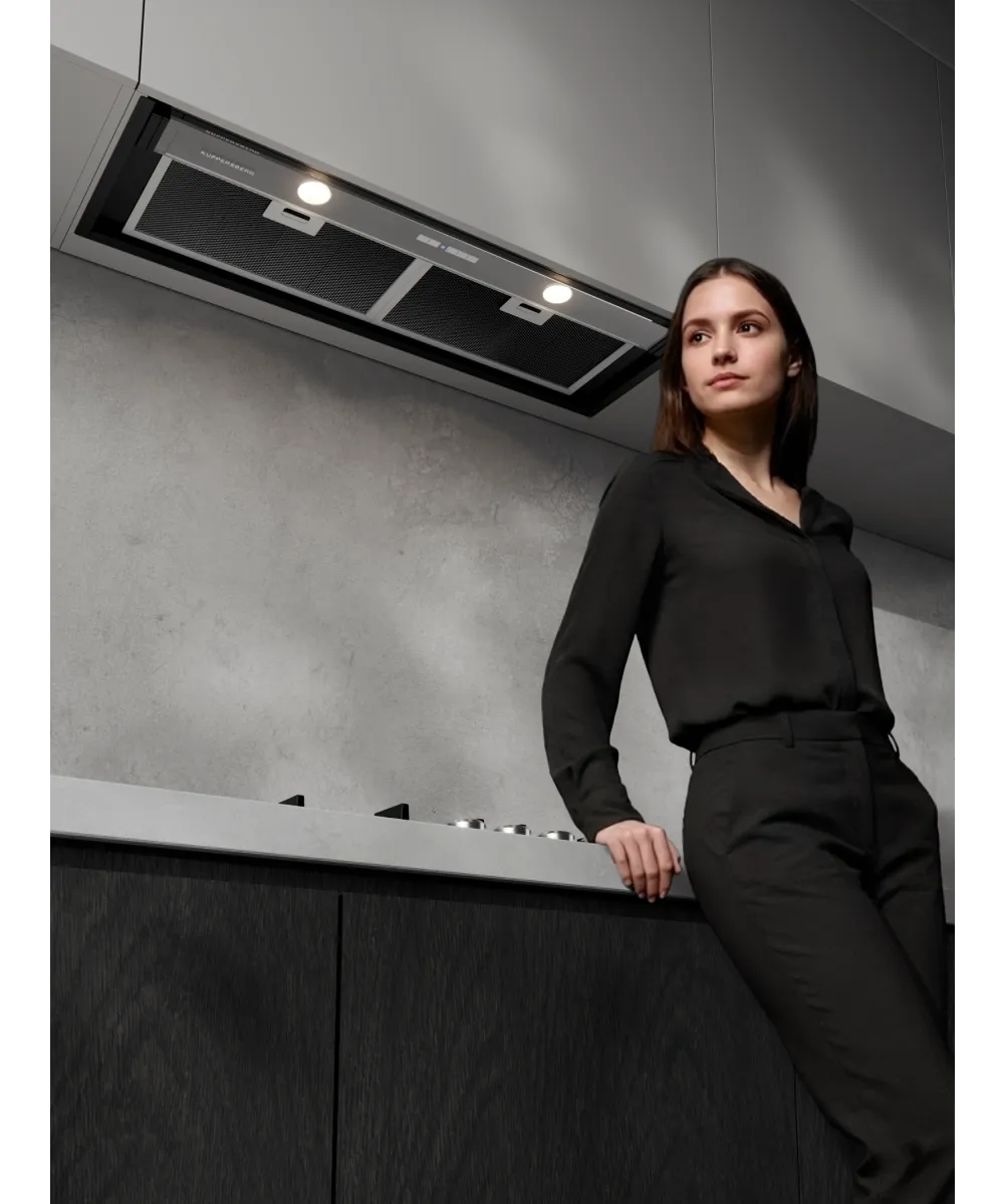 Built-in hood NANCY S 90 Black